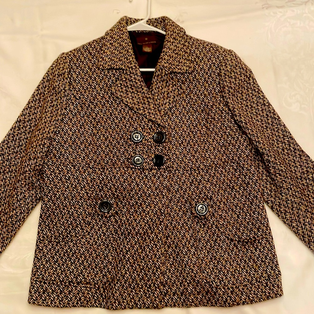 Winter is here! Women’s poly/wool blend jacket